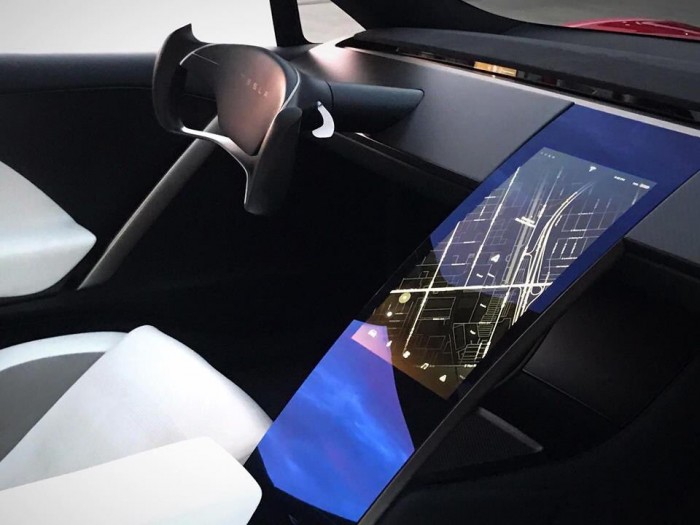 特斯拉下一代Roadster原型谍照网络曝光 百公里加速1.9秒