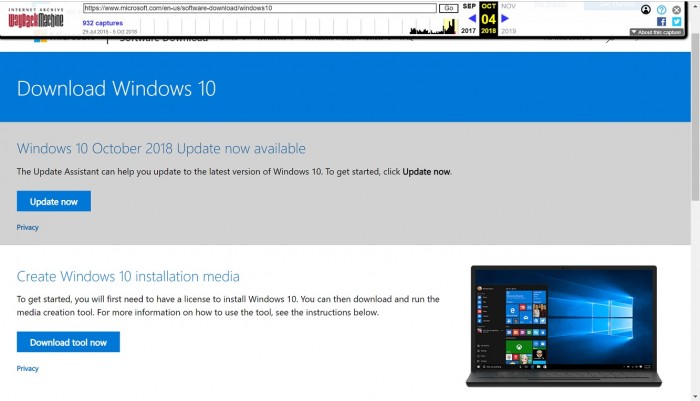 因存在丢失文件问题 微软公告暂停Windows 10 1809 10月版本推送