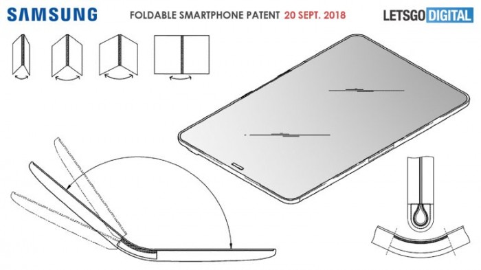 新专利显示三星有望推出可折叠智能手机