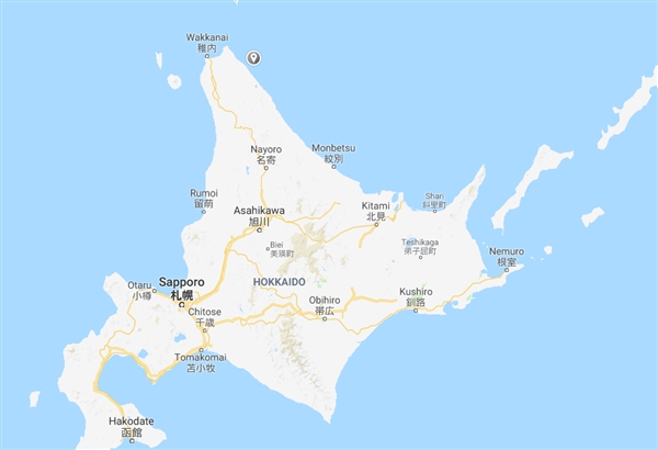 日本北海道一座无人岛屿突然消失