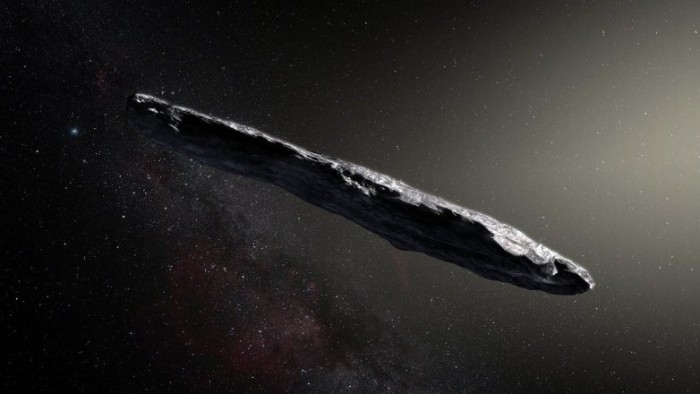 最新论文认为快速穿越太阳系的怪异星际物体Oumuamua可能是外星飞船