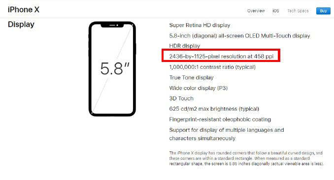 苹果被老外起诉iPhone XS像素和尺寸造假