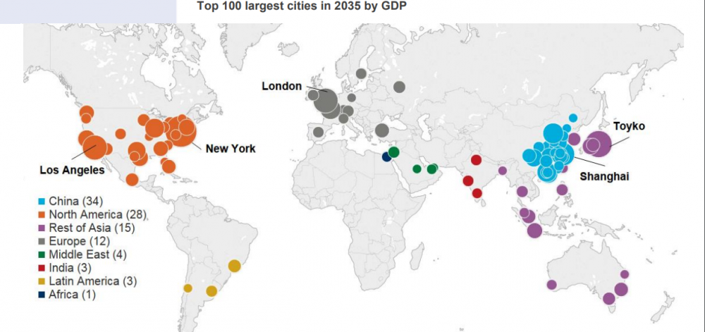 未来十五年增长最快的10个城市 可能全都来自印度