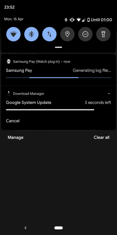 谷歌通过Google Play商店首次发布Android系统更新