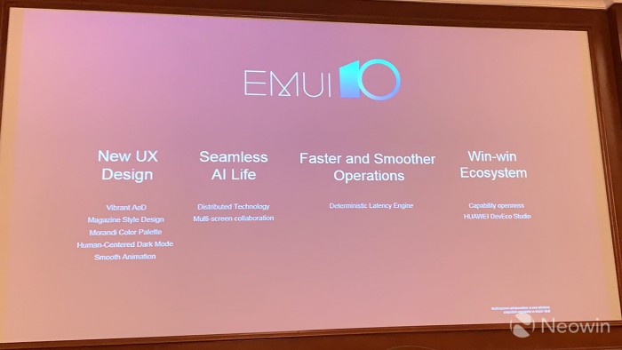 华为EMUI 10：全新UX设计 交互更流畅