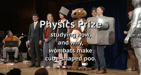 2019搞笑诺贝尔奖揭晓：为什么树袋熊便便是方块的？
