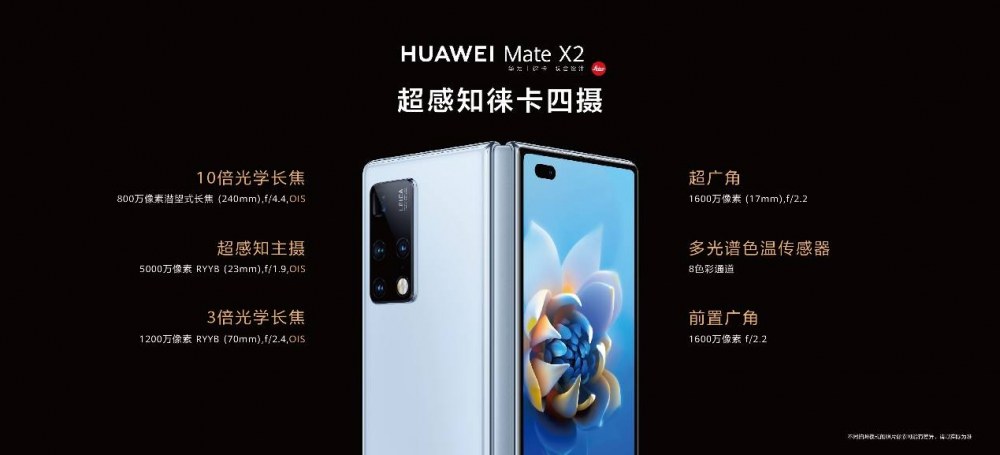 华为Mate X2发布，华为在折叠屏上的研发和创新不会止步