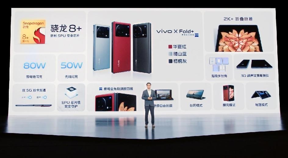 设计性能体验全面提升 vivo X Fold+折叠屏正式发布