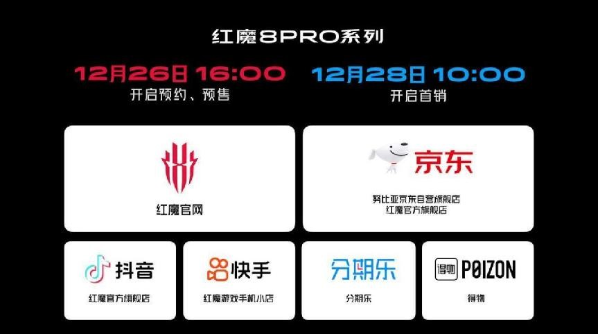 X引力畅玩多平台游戏，红魔8 Pro系列=手机+主机+掌机，12.28开售3999起